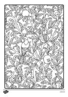 Mindfulness Colouring William Morris Themed Sheets