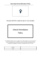 Attendance Policy